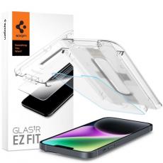 Spigen - Spigen iPhone 16E Härdat Glas Skärmskydd EZ Fit - Clear