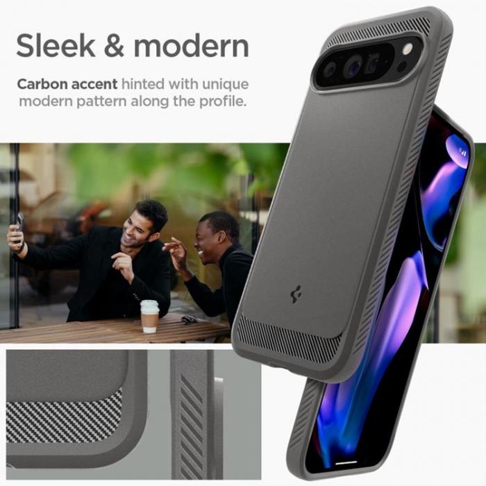 Spigen - Spigen Google Pixel 9 Pro XL Mobilskal Rugged Aromor - Gr