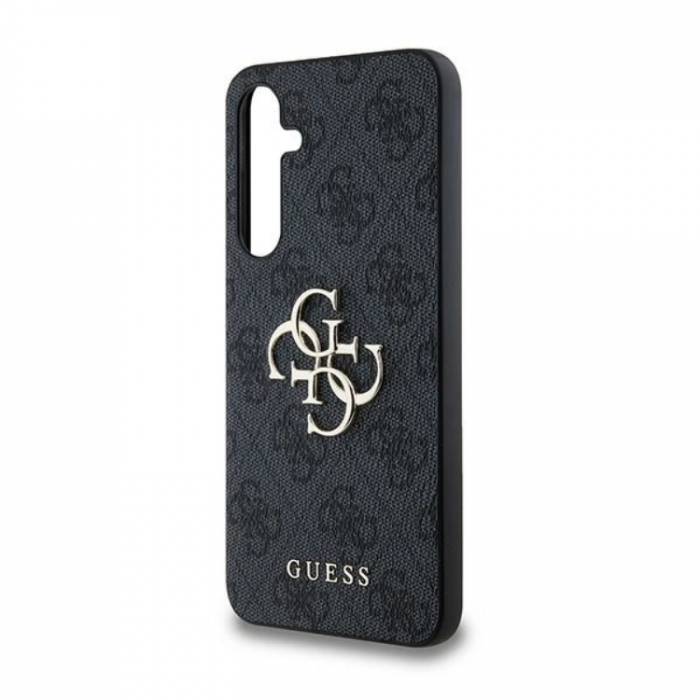 Guess - Guess Galaxy A35 5G Mobilskal Big Metall Logo - Svart