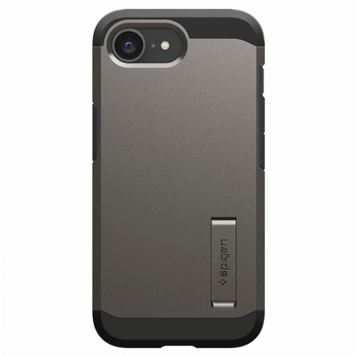 Spigen - Spigen iPhone 16e Mobilskal Magsafe Tough Armor - Gunmetal