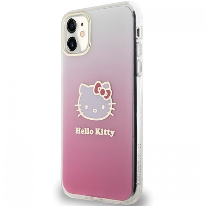 Hello Kitty - Hello Kitty iPhone 11/Xr Mobilskal Kitty Head - Rosa