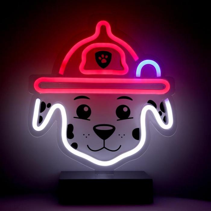 PAW PATROL - Paw Patrol LED Neon Light MARSHALL p Stativ