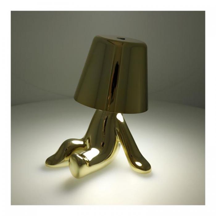 A-One Brand - Bordslampa Vid Sngen GOLD MAN Seat (model 9) MLTL