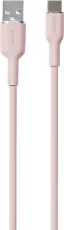 Puro - Puro USB-A Till USB-C Kabel 1.5m Icon Soft - Rosa