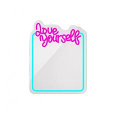 Forever Light - Forever Light Neon MIRROR LED LOVE YOURSELF FMNE01