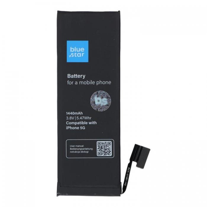 Blue Star - Blue Star iPhone 5 Batteri HQ 1440 mAh