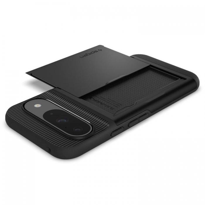 Spigen - Spigen Google Pixel 9/9 Pro Mobilskal Slim Armor CS - Svart