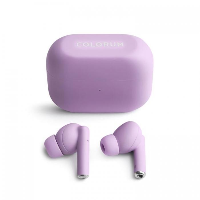 Colorum - Colorum TWS In-Ear Hrlurar Bluetooth CTWS-09 - Lila