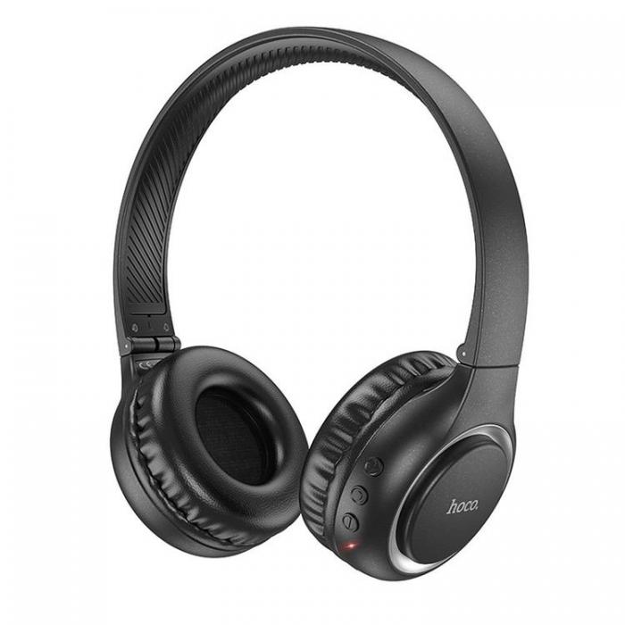 Hoco - Hoco On-Ear Hrlurar Trdlsa Bluetooth W41 - Svart