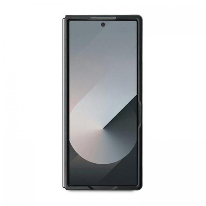 Guess - Guess Galaxy Z Fold 6 Mobilskal Lder 4G Metal Logo - Brun