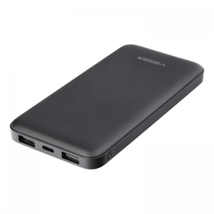 Veger - VEGER powerbank 10 000 mAh 2A A10 (W1065) black