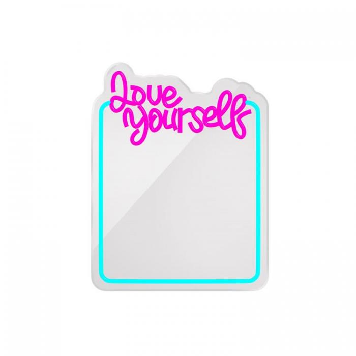 Forever Light - Forever Light Neon MIRROR LED LOVE YOURSELF FMNE01