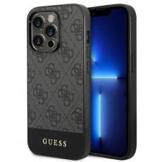 Guess - GUESS iPhone 14 Pro Skal Stripe Collection - Grå