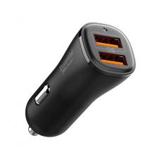 Spigen - Spigen Essential Billaddare EV302 2-Portars 30W - Svart