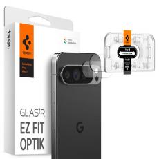 Spigen - [2-Pack] Spigen Google Pixel 9 Pro XL Linsskydd Härdat Glas EZ Fit - Clear