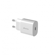 Devia - Devia Väggladdare 20W USB-C Rocket PD - Vit