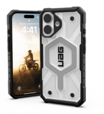 UAG - UAG iPhone 16 Mobilskal MagSafe Pathfinder Clear - Vit