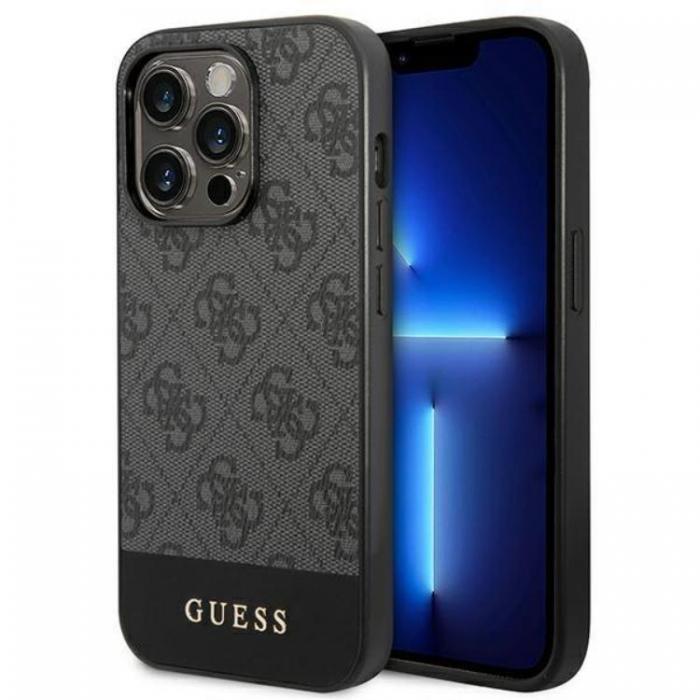 Guess - GUESS iPhone 14 Pro Skal Stripe Collection - Gr