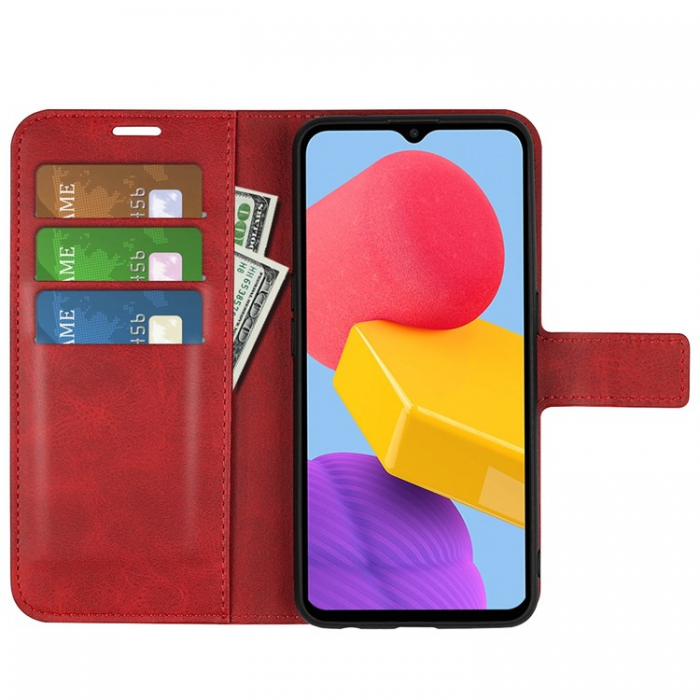 A-One Brand - Galaxy A23 4G/5G Plnboksfodral Flip Folio - Rd