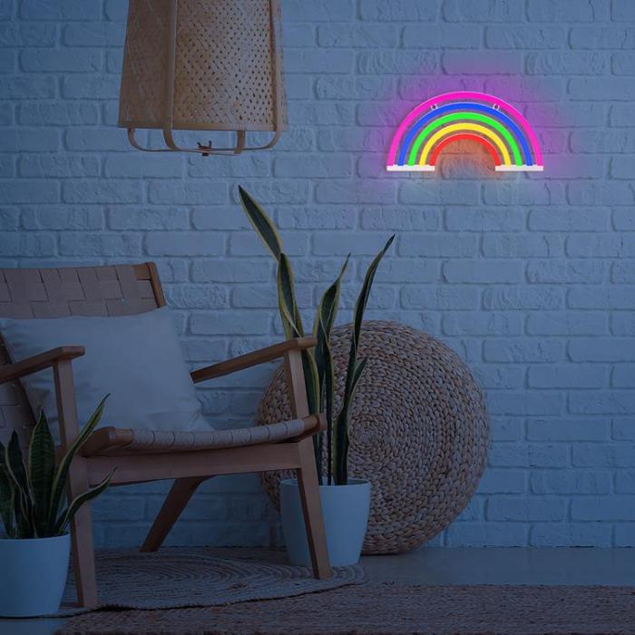 Forever Light - Forever Light LED Neon Light RAINBOW 5 Frger FLNE14X