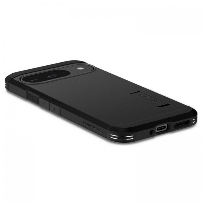 Spigen - Spigen Google Pixel 9/9 Pro Mobilskal Tough Armor - Svart