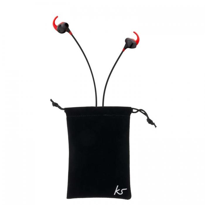 Kitsound - KITSOUND Hrlurar Immerse Active ANC In-Ear Trdls - Rd