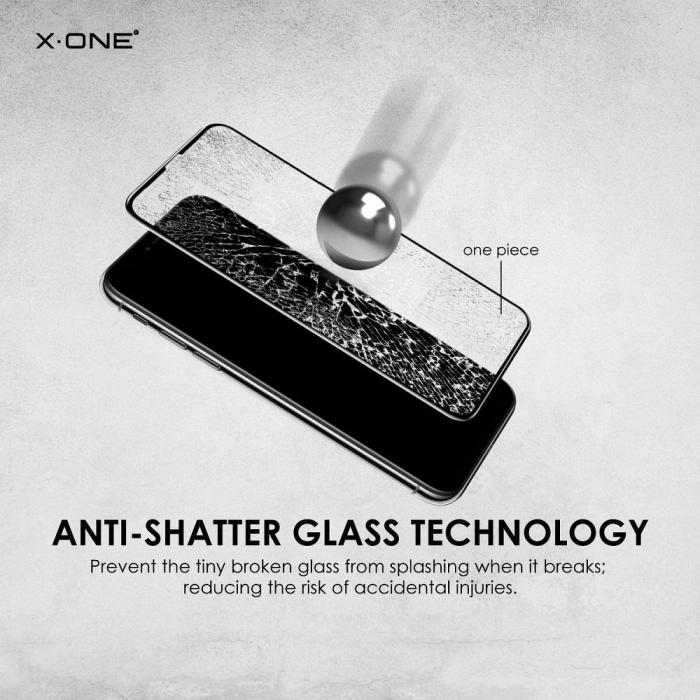 X-One - X-ONE Full Cover matt Hrdat Glas till iPhone 11 Pro Max