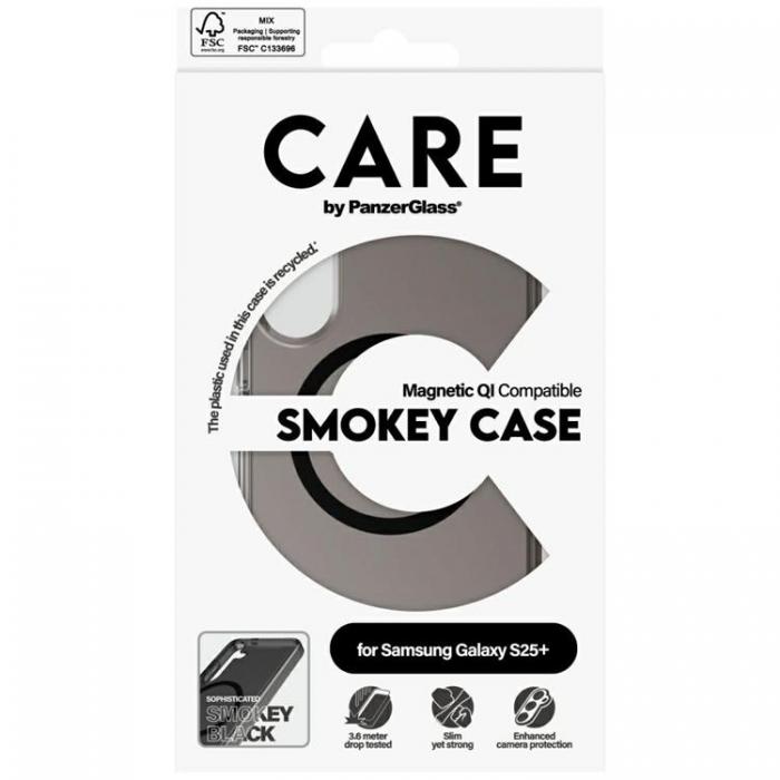 PanzerGlass - CARE By PanzerGlass Galaxy S25 Plus Mobilskal MagSafe QI Urban Combat - Smoky