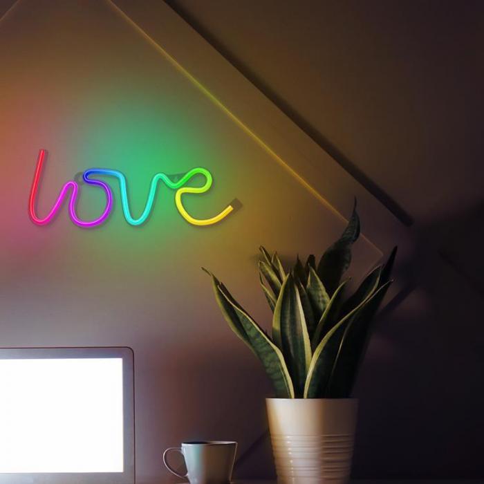 Forever Light - Forever Light LED Neon RGB LOVE FLRN01 + RC