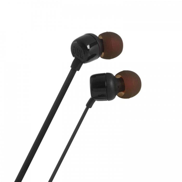 JBL - JBL Tune 110 In-Ear-Hrlurar med 3.5 mm Minijack - Svart