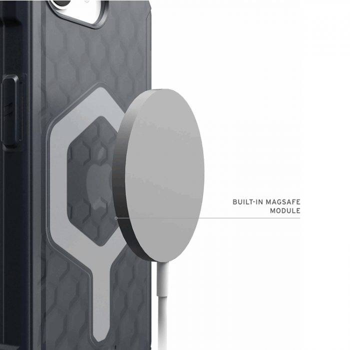 UAG - UAG iPhone 16e Mobilskal MagSafe Essential Armor - Ash