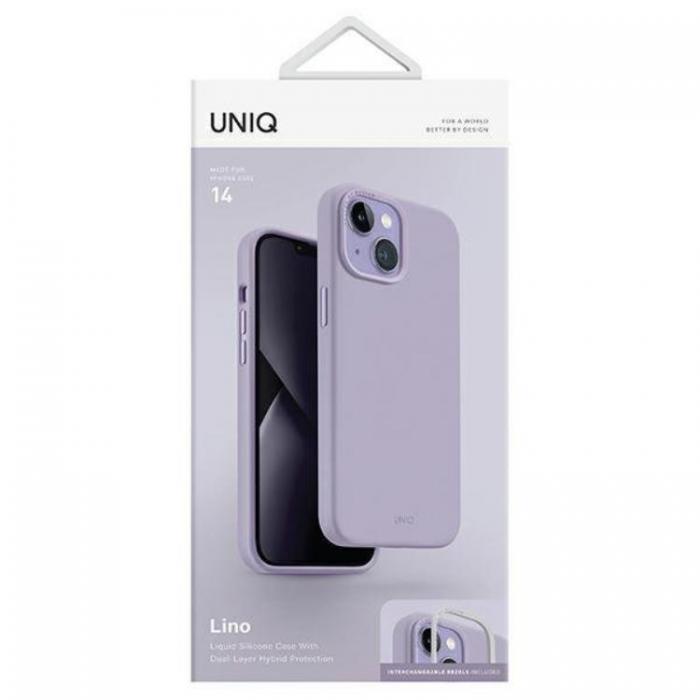 UNIQ - Uniq iPhone 14 Plus Mobiskal Lino - Lilac