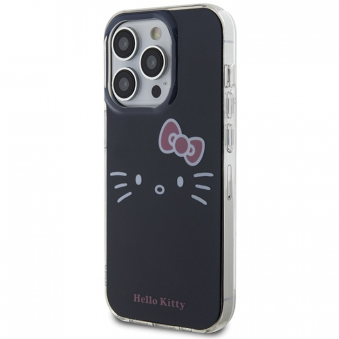 Hello Kitty - Hello Kitty iPhone 13 Pro Mobilskal Kitty Face - Svart