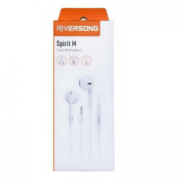 Riversong - Riversong In-Ear Trdbundna Hrlurar Spirit M EA125 - Vit