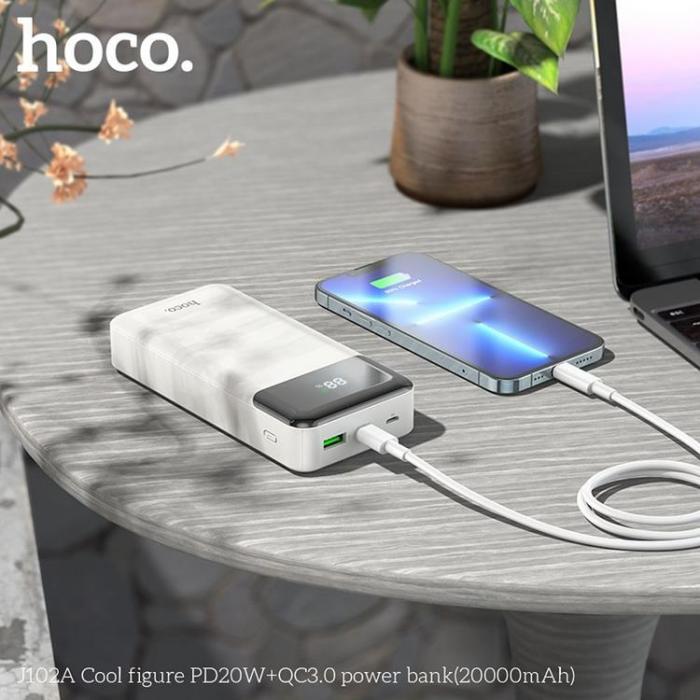 Hoco - Hoco Powerbank 20000 mAh 20W PD QC3.0 3A J102A - Vit