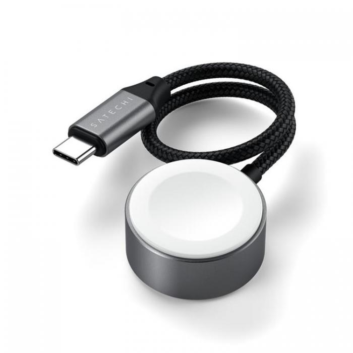 Satechi - Satechi USB-C Magnetisk Snabbladdningskabel fr Apple Watch