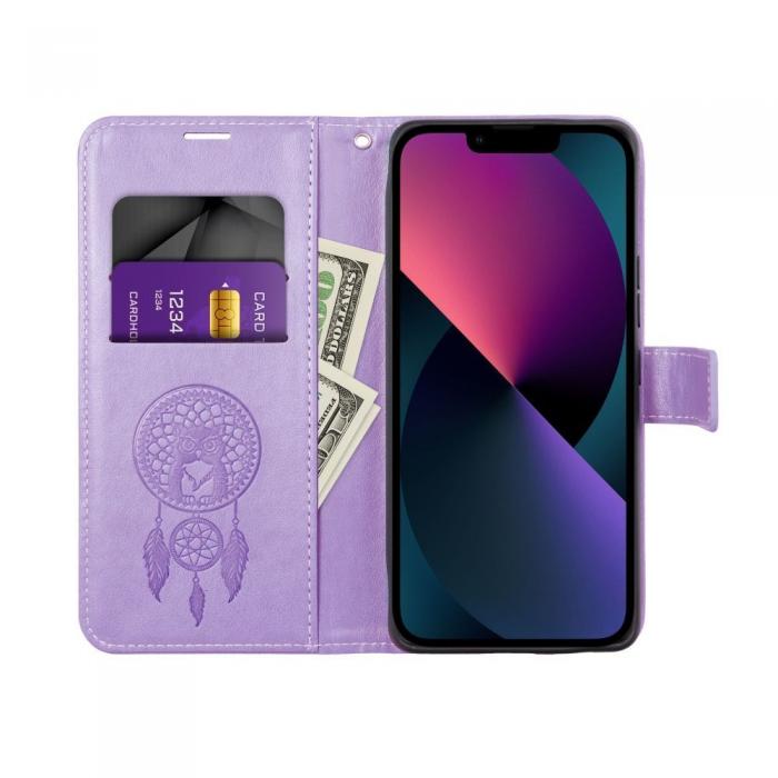 OEM - MEZZO plnboksfodral fr Galaxy A23 5G drmfngare lila