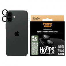 PanzerGlass - PanzerGlass iPhone 16/16 Plus Kameralinsskydd Härdat Glas