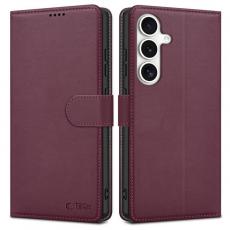 Tech-Protect - Tech-Protect Galaxy S25 Plånboksfodral - Mulberry