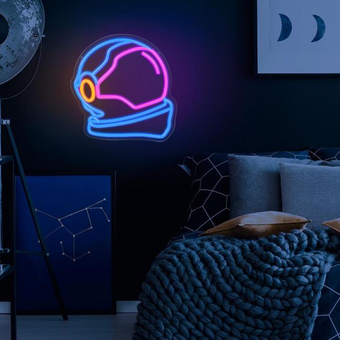 Forever Light - Forever Light Neon LED PLEXI ASTRONAUT FPNE22 - Flerfrgad