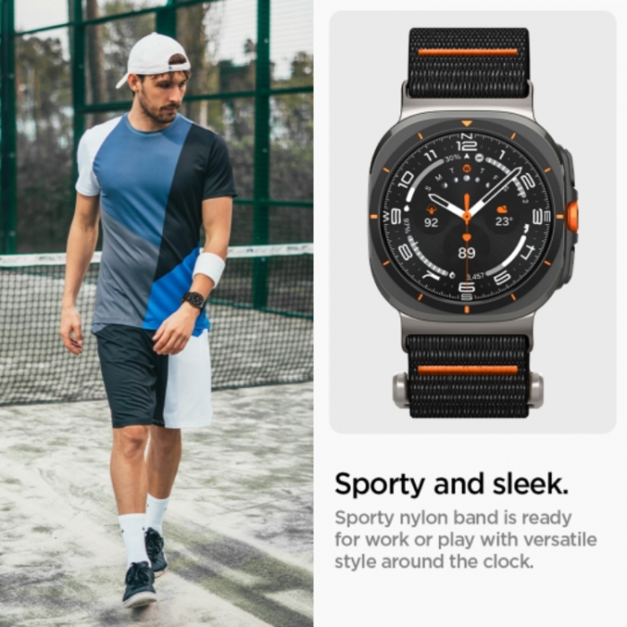 Spigen - Spigen Samsung Galaxy Watch Ultra (47mm) Durapro Flex - Svart