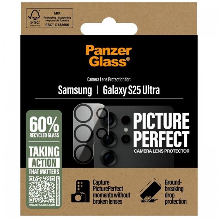 PanzerGlass - PanzerGlass Galaxy S25 Ultra Kameralinsskydd Hrdat Glas Picture Perfect