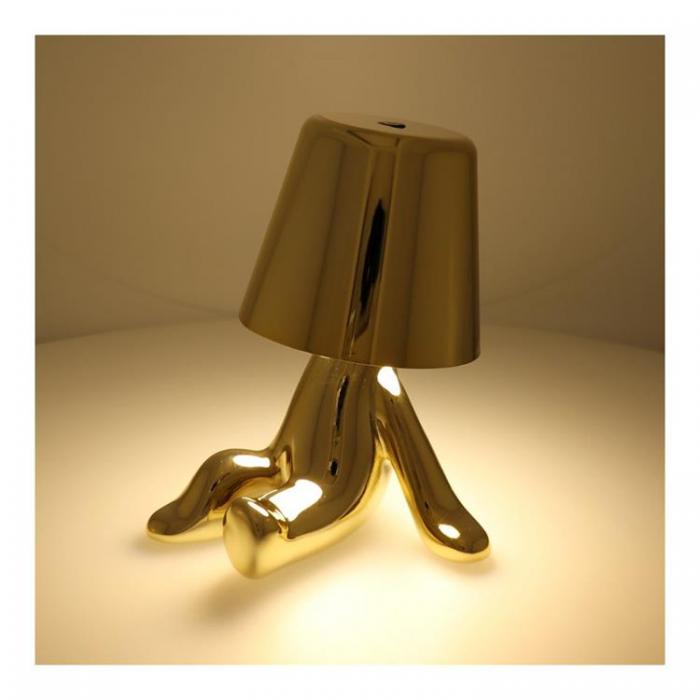 A-One Brand - Bordslampa Vid Sngen GOLD MAN Seat (model 9) MLTL