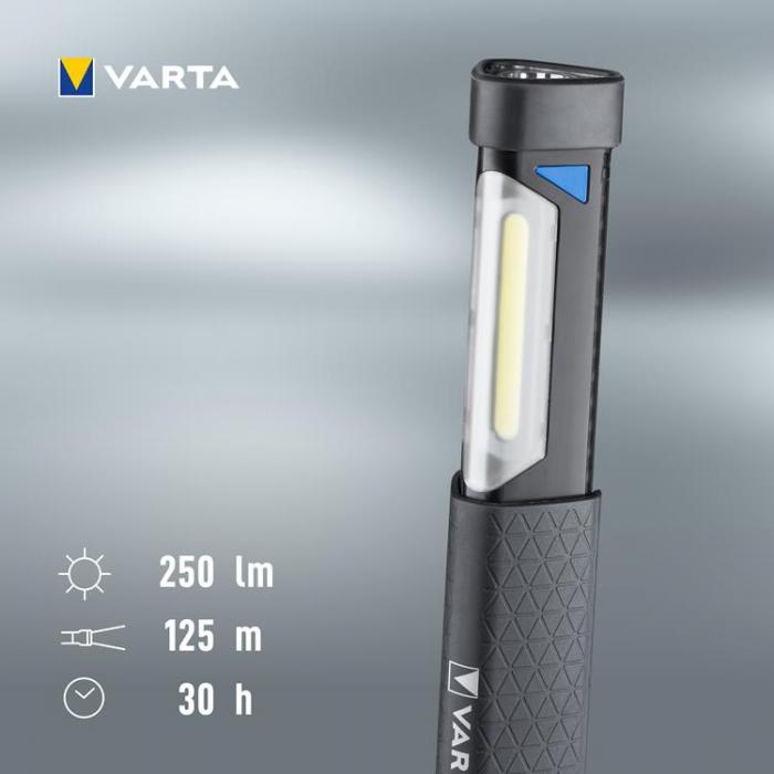 VARTA - Varta Work Flex Telescope Light Arbetsbelysning IP54 250 lm