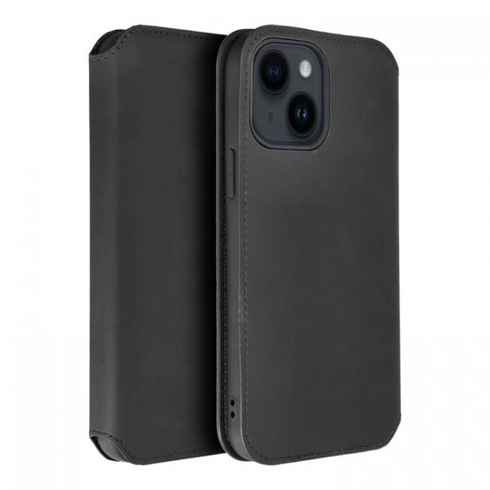 A-One Brand - iPhone 16 Plnboksfodral Dual Pocket - Svart