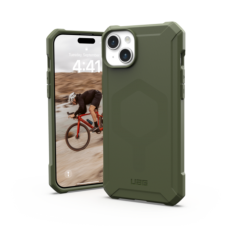 UAG - UAG iPhone 15 Plus Mobilskal Magsafe Essential Armor - Olive Drab