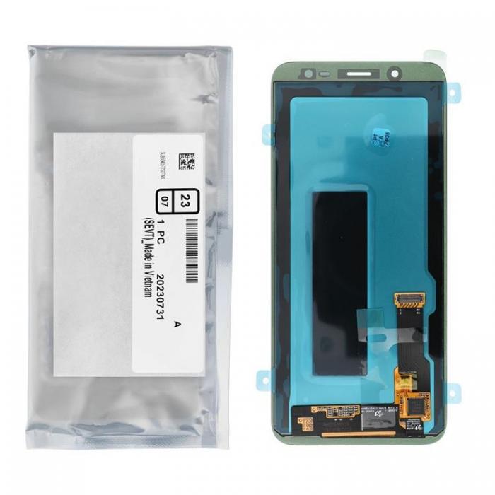 SpareParts - SAMSUNG J6 2018 Skrm med LCD-display ServicePack J600F