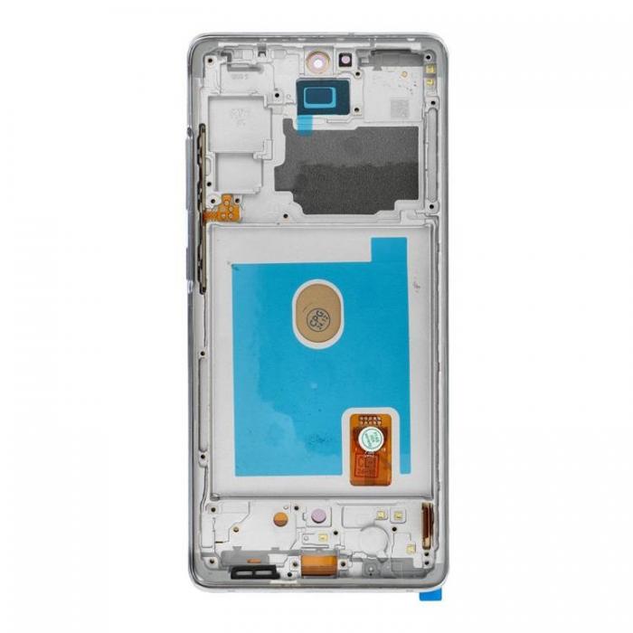 SpareParts - SAMSUNG S20 FE 4G/5G Skrm med LCD-display FixCell OLED Vit