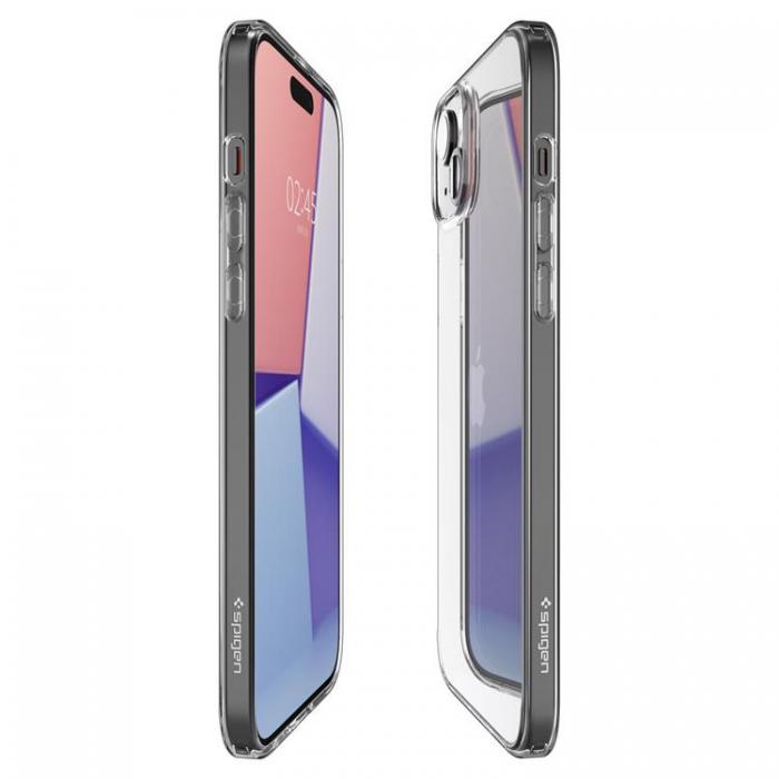 Spigen - Spigen iPhone 15 Plus Mobilskal Airskin Hybrid - Crystal Clear