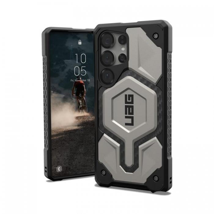 UAG - UAG Galaxy S25 Ultra Mobilskal MagSafe Monarch Pro - Titanium